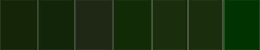 dark green colors